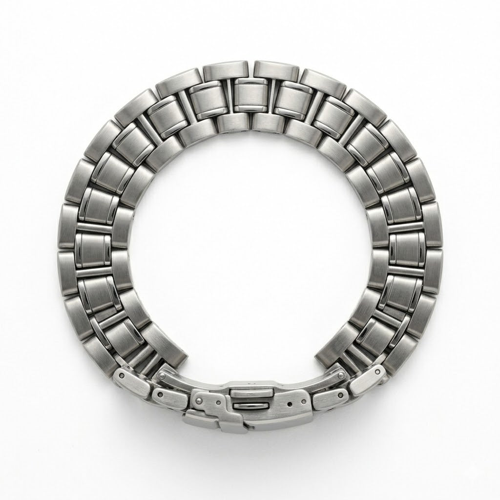 The Sterling Stainless Steel Link Bracelet